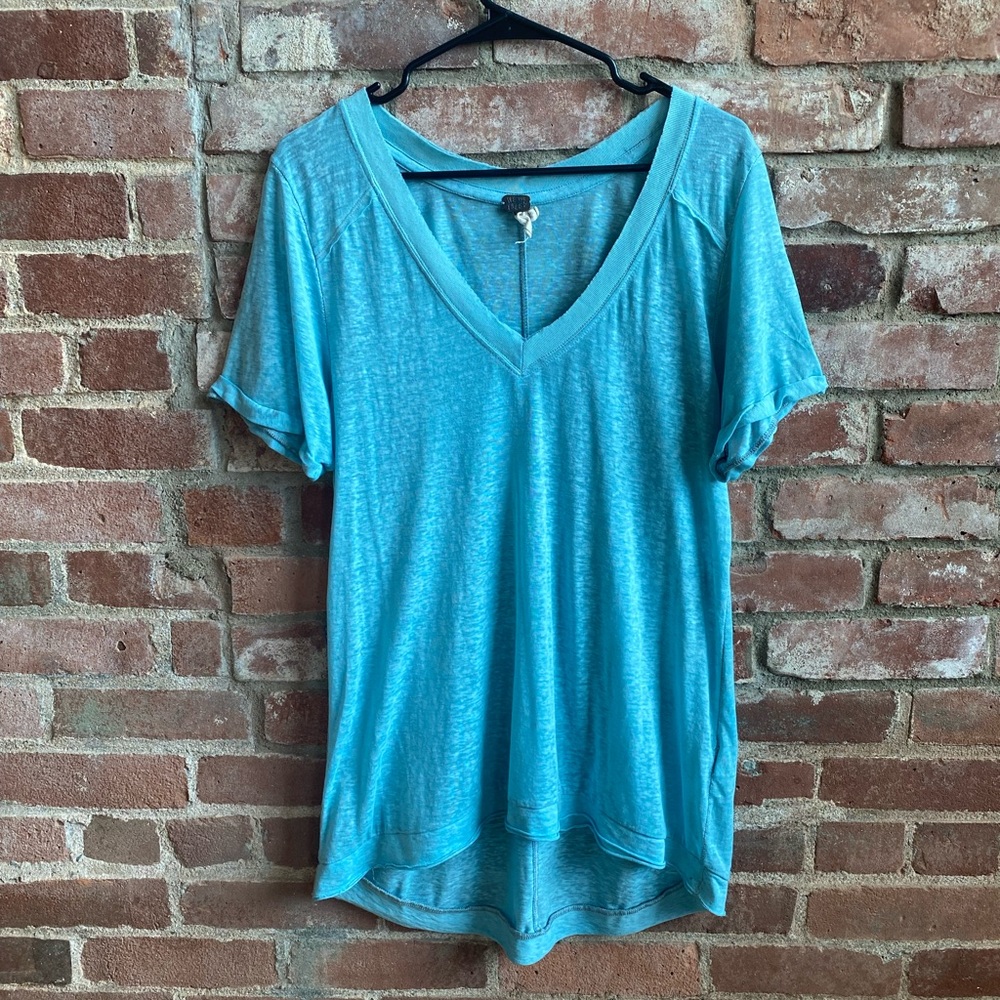Free People We The Free Free Fallin V Neck Shirt